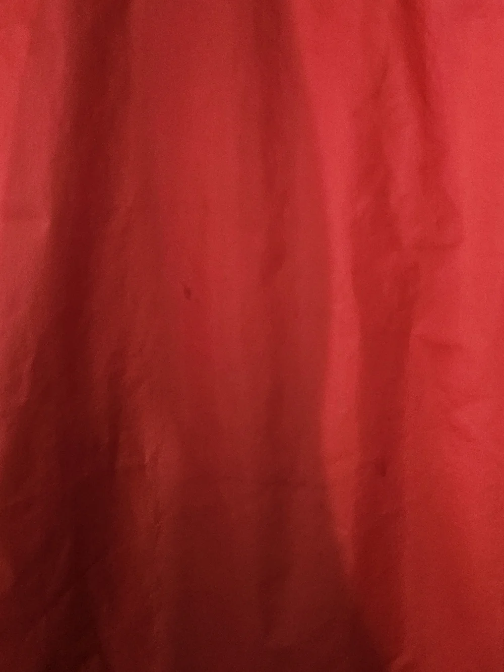 Vintage The North Face Mens Bright Red Shell Jacket with Black Accents